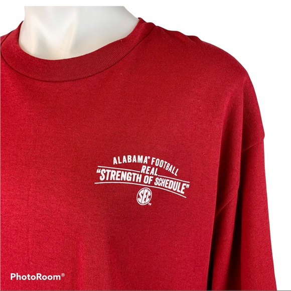 ALABAMA Crimson Roll Tide Football 2013 T-Shirt XL Schedule Graphics Unisex - Picture 3 of 9